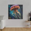 Jellyfish In An Aquarium Standard Canvas