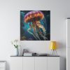 Jellyfish In An Aquarium Standard Canvas