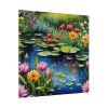Water Lily Flowers Standard Canvas