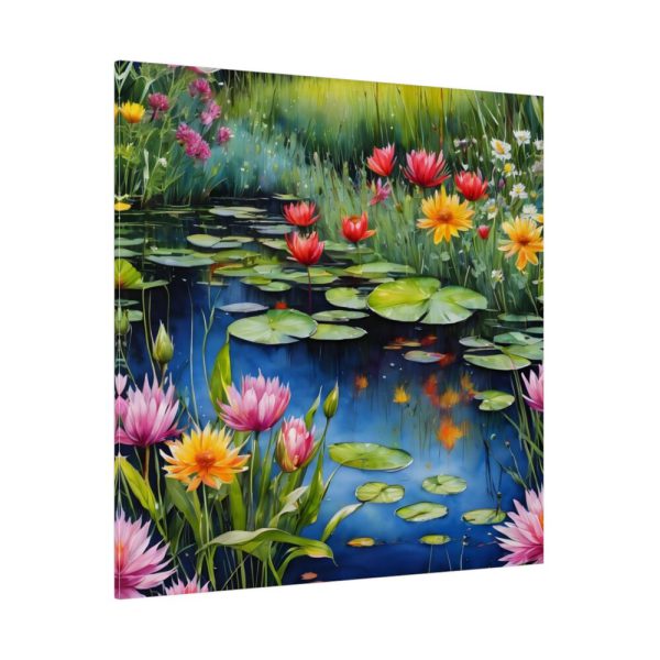 Water Lily Flowers Standard Canvas
