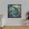 Dolphin Art Print Standard Canvas