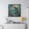 Dolphin Art Print Standard Canvas