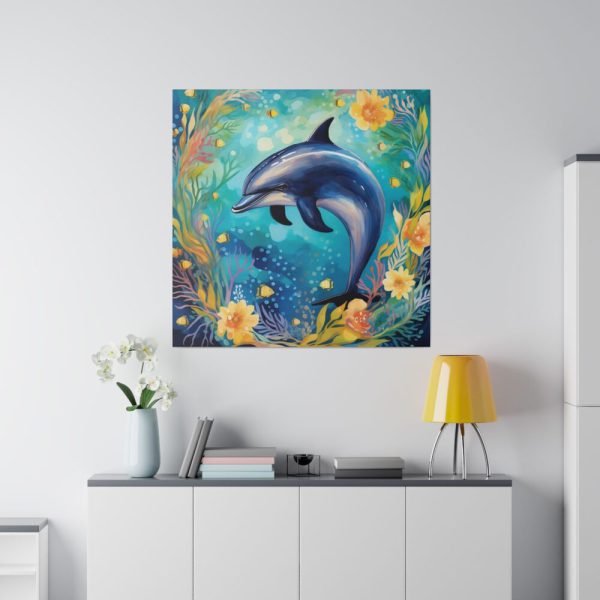 102212-87.jpg Porpoise Under the Sea Standard Canvas