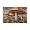 82227-101.jpg Mushrooms Butterfly Forest Art Standard Canvas