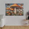 82227-102.jpg Mushrooms Butterfly Forest Art Standard Canvas