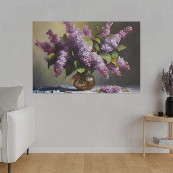 82227-110.jpg Still Life Lilac Flowers Standard Canvas