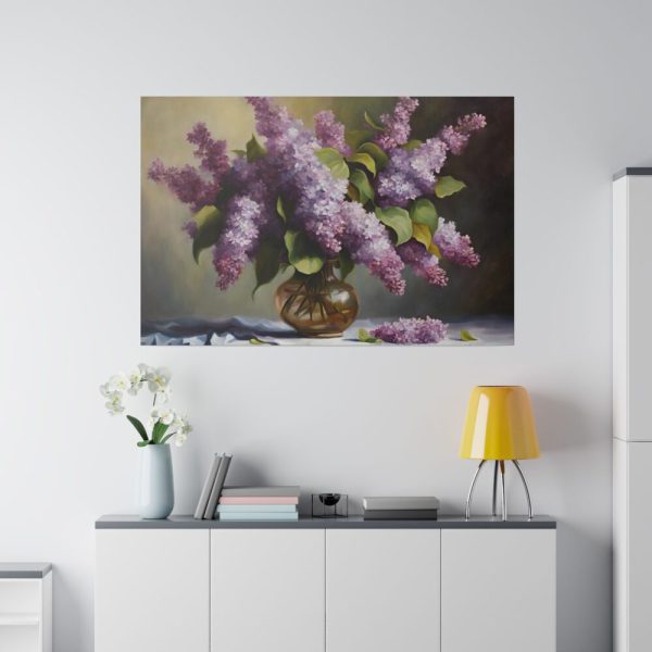82227-111.jpg Still Life Lilac Flowers Standard Canvas