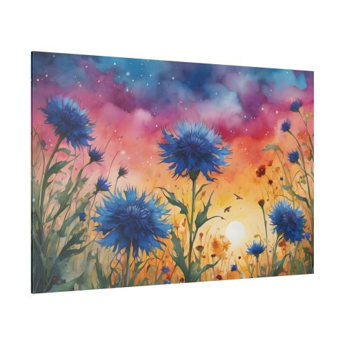 82227-116.jpg Flower Meadow Cornflowers Art Standard Canvas