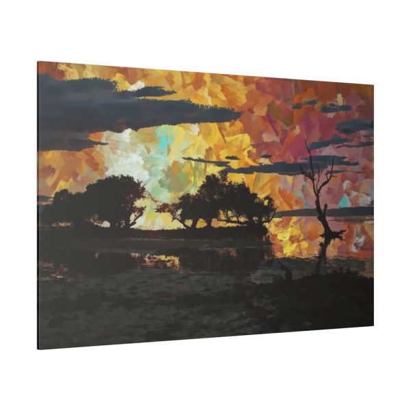 82227-12.jpg Landcape Sunset in Summer Standard Canvas