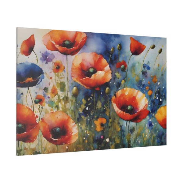 82227-120.jpg Poppies Flowers Wildflowers Standard Canvas