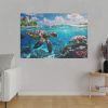 82227-154.jpg Sea Turtle Swimming In The Ocean Standard Canvas