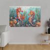 82227-166.jpg Colorful Seahorse Standard Canvas