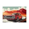 82227-17.jpg Classic Red Muscle Car Standard Canvas