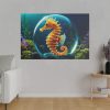 82227-186.jpg Seahorse Fantasy Art Standard Canvas