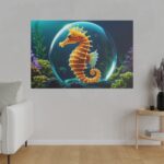Seahorse Fantasy Art Standard Canvas - Image 3