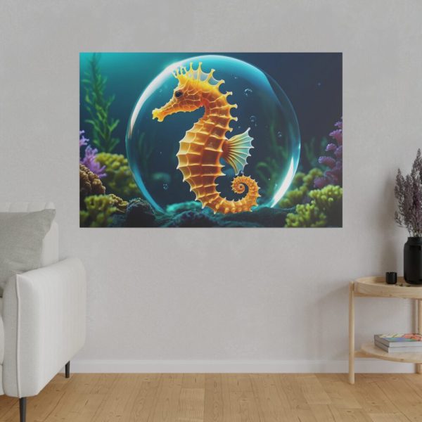 82227-186.jpg Seahorse Fantasy Art Standard Canvas