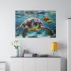 82227-195.jpg Swimming Sea Turtle Standard Canvas