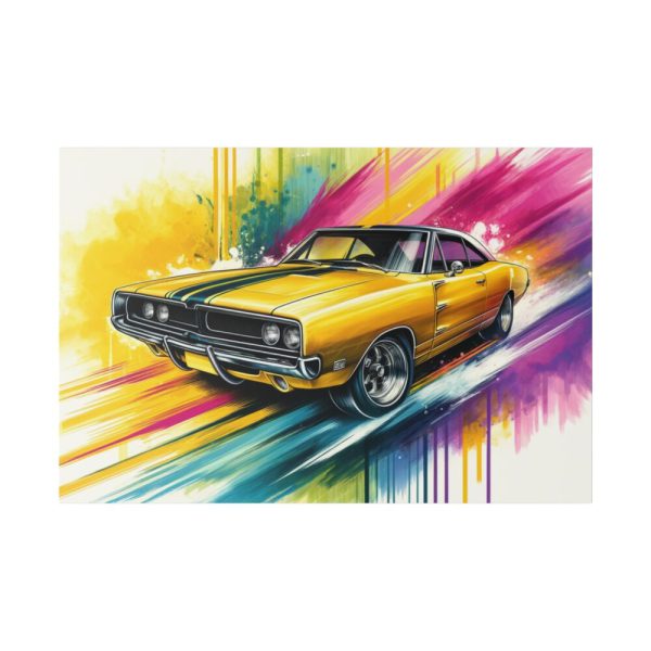 82227-21.jpg Hand-Painted Artistic Vintage Car Standard Canvas