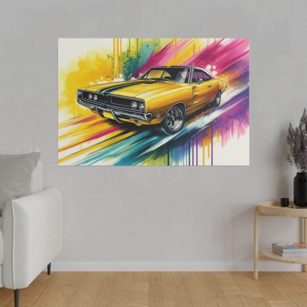 82227-22.jpg Hand-Painted Artistic Vintage Car Standard Canvas