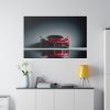 82227-35.jpg Sleek Red Sports Car Standard Canvas