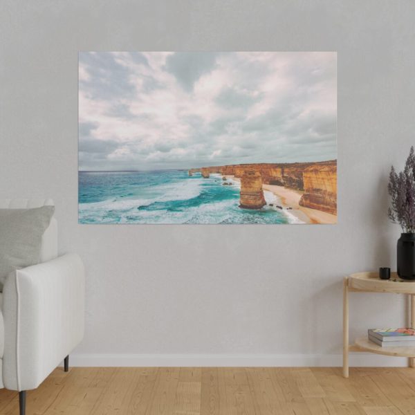 82227-50.jpg Seashore at Twelve Apostles Standard Canvas
