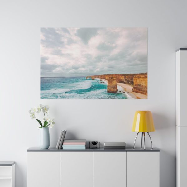 82227-51.jpg Seashore at Twelve Apostles Standard Canvas