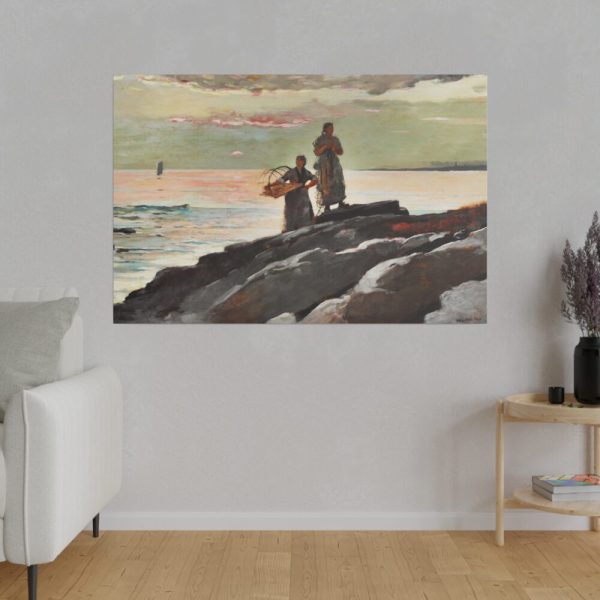 82227-66.jpg Saco Bay by Winslow Homer Standard Canvas
