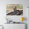 82227-67.jpg Saco Bay by Winslow Homer Standard Canvas