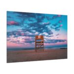 Lifeguard tower number 8 at the Bradley Beach Standard Canvas