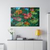 82227-87.jpg Colorful Blooming Poppies Standard Canvas