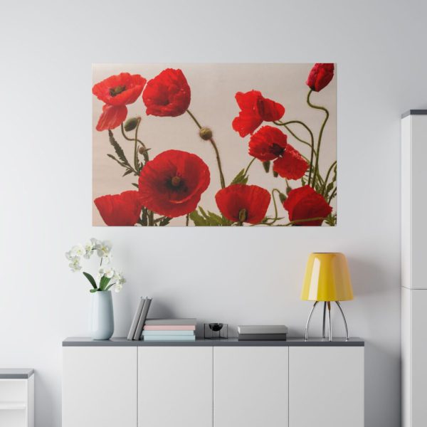 82227-95.jpg Red Poppy Standard Canvas