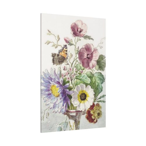 82237-24.jpg Bouquet of Flowers With a Butterfly Standard Canvas