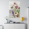 82237-27.jpg Bouquet of Flowers With a Butterfly Standard Canvas