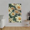 Seamless Daisy Flower Pattern Standard Canvas