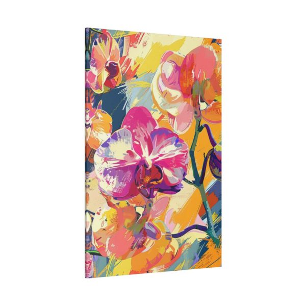 Seamless Orchid Standard Canvas