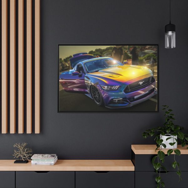 Greenville SC Framed Canvas