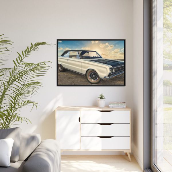 88289-108.jpg Plymouth Classic Car Framed Canvas