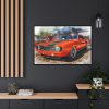 Chevrolet Camaro Z28 Framed Canvas