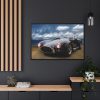 88289-124.jpg Oldtimer Cobra Car Framed Canvas