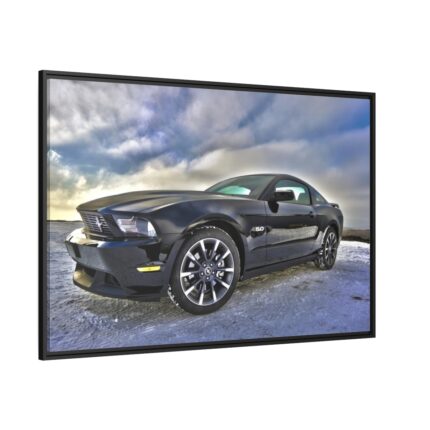 Ford Mustang Framed Canvas
