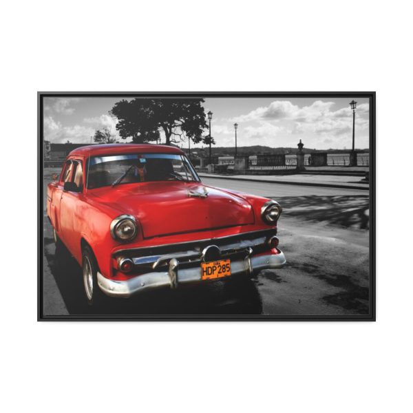 88289-146.jpg Oldtimer Havana Car Framed Canvas