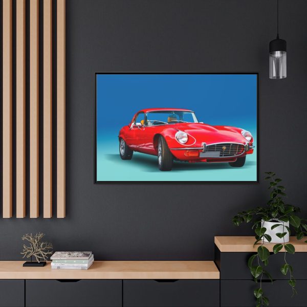 88289-194.jpg Car Jaguar Framed Canvas