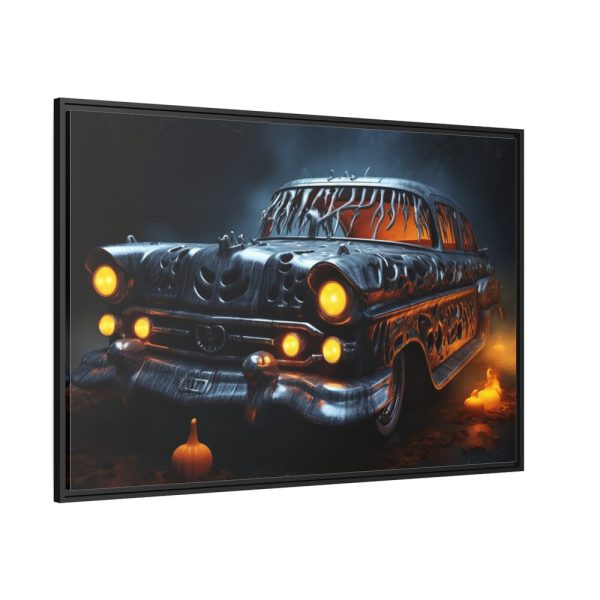 88289-205.jpg Halloween Car Framed Canvas