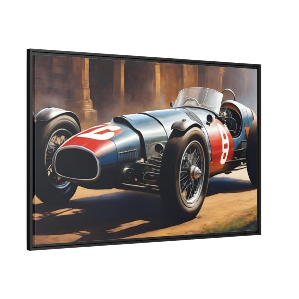 88289-250.jpg Old Racing Vintage Car Framed Canvas