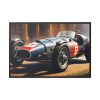 88289-251.jpg Old Racing Vintage Car Framed Canvas