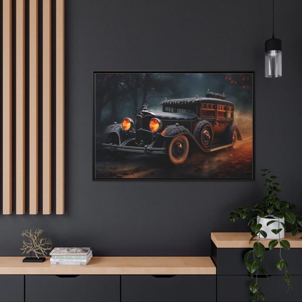 88289-259.jpg Halloween Car Framed Canvas