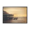 88289-331.jpg Pier Seagull Ocean Framed Canvas