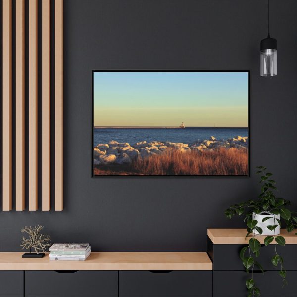 88289-344.jpg Coast in Sunset II Framed Canvas