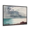 88289-355.jpg Breaking Storm, Coast of Maine Framed Canvas