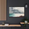 88289-359.jpg Breaking Storm, Coast of Maine Framed Canvas